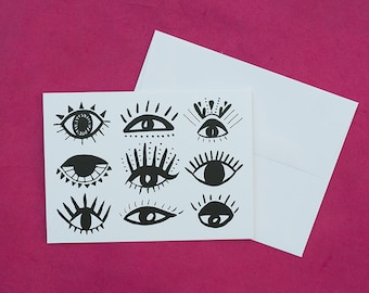 Amulet Evil Eye Card