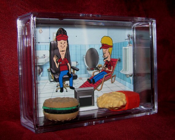 Beavis and Butthead Bathroom Break...ships out | Etsy