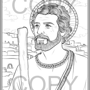 Saint Joseph Coloring Pages