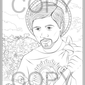 Saint Juan Diego Coloring Pages