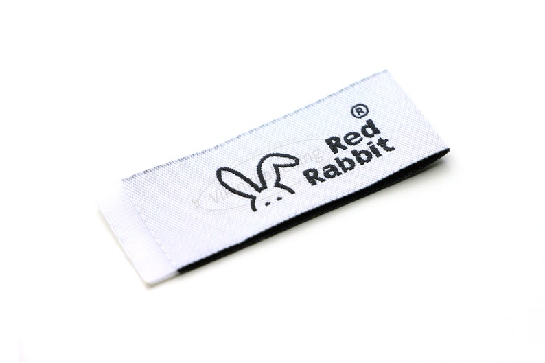 250 Custom Cloth Labels Woven Labels Custom Fabric Labels Etsy