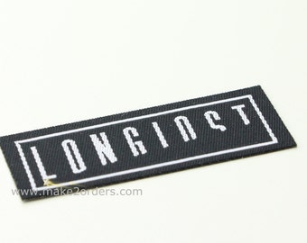 Iron on Fabric Label, Personalized Iron, Iron on Clothing Tag, Custom Iron on Tag, Iron on Fabric, Iron on Name Patches, Free Post Ship.