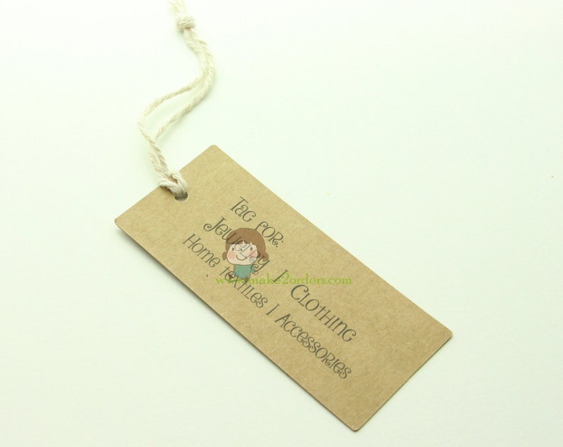 Kraft Paper Cardstock Hang Tags Brown Cardstock Paper Etsy