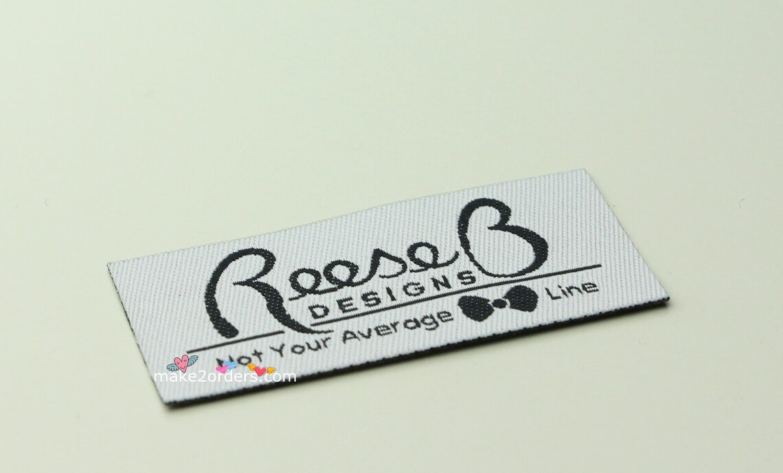Custom Iron on Tag Iron on Labels Custom Iron On Iron on Etsy