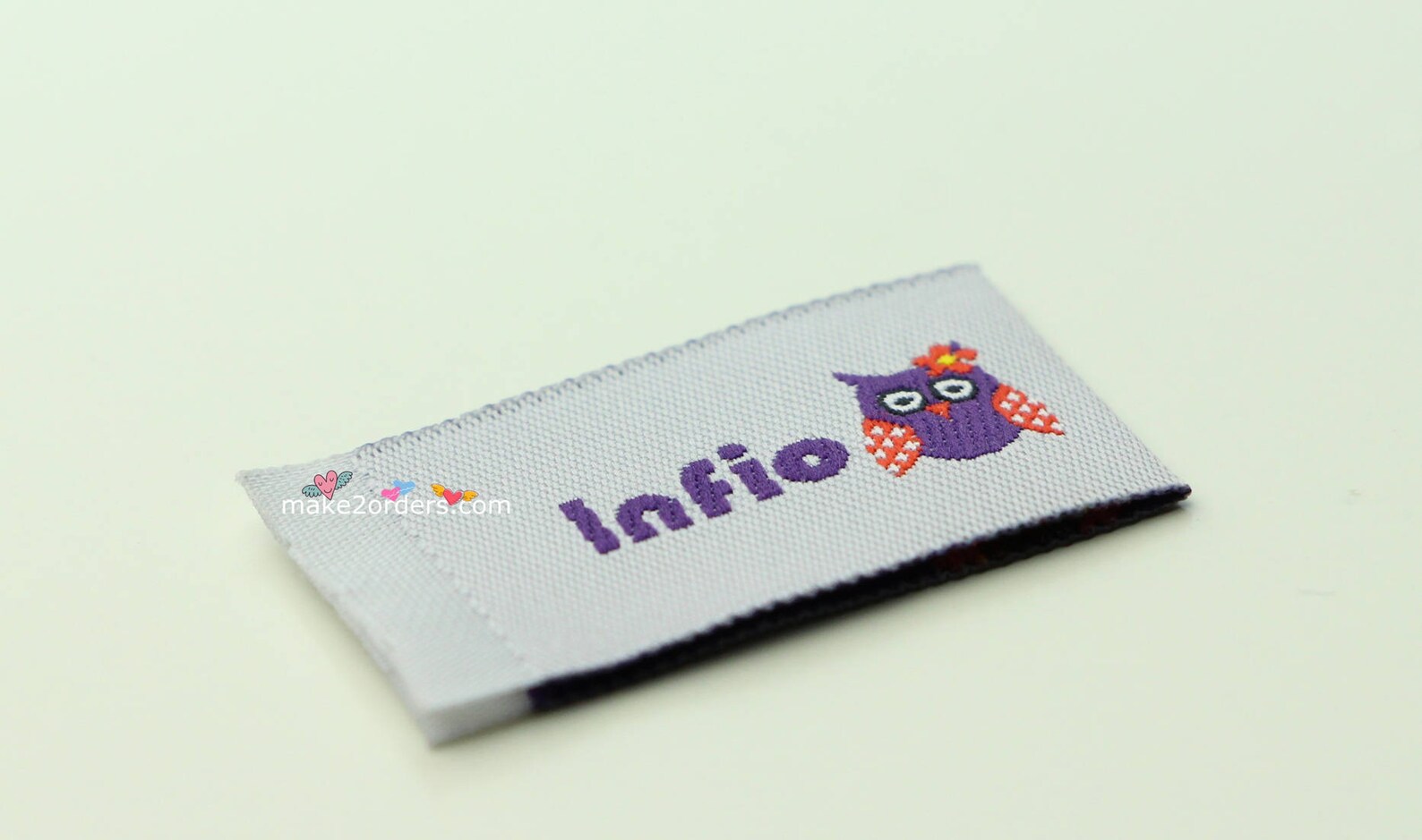250 Tag Clothing Sew in Name Labels Sew on Clothing Tag Etsy