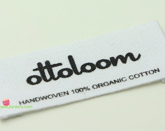 Cotton Printed Labels, Clothing Labels, Garment Label, Custom Labels, Custom Fabric Labels, Printed Cotton Labels, Printed Tags, Free Ship.