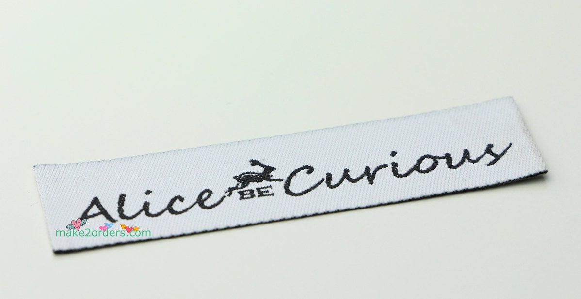 250 Sewing Labels Washing Labels Wash Care Labels Woven Etsy