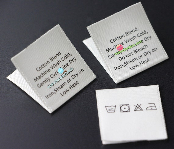 Satin sale ribbon labels
