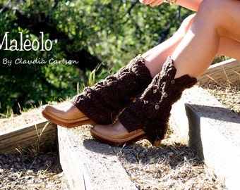 Maleolo, the Nada Boots. Turn your favorite pair of heels into boots...instantly. PATTERN