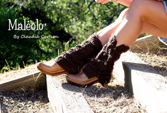 Maleolo, the Nada Boots. Turn your favorite pair of heels into boots...instantly. PATTERN