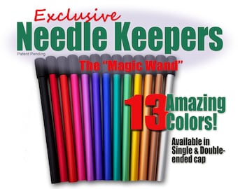 Needle Keeper-SG: Single-Capped for circular knitting needles, protect your precious needles and work in progress.