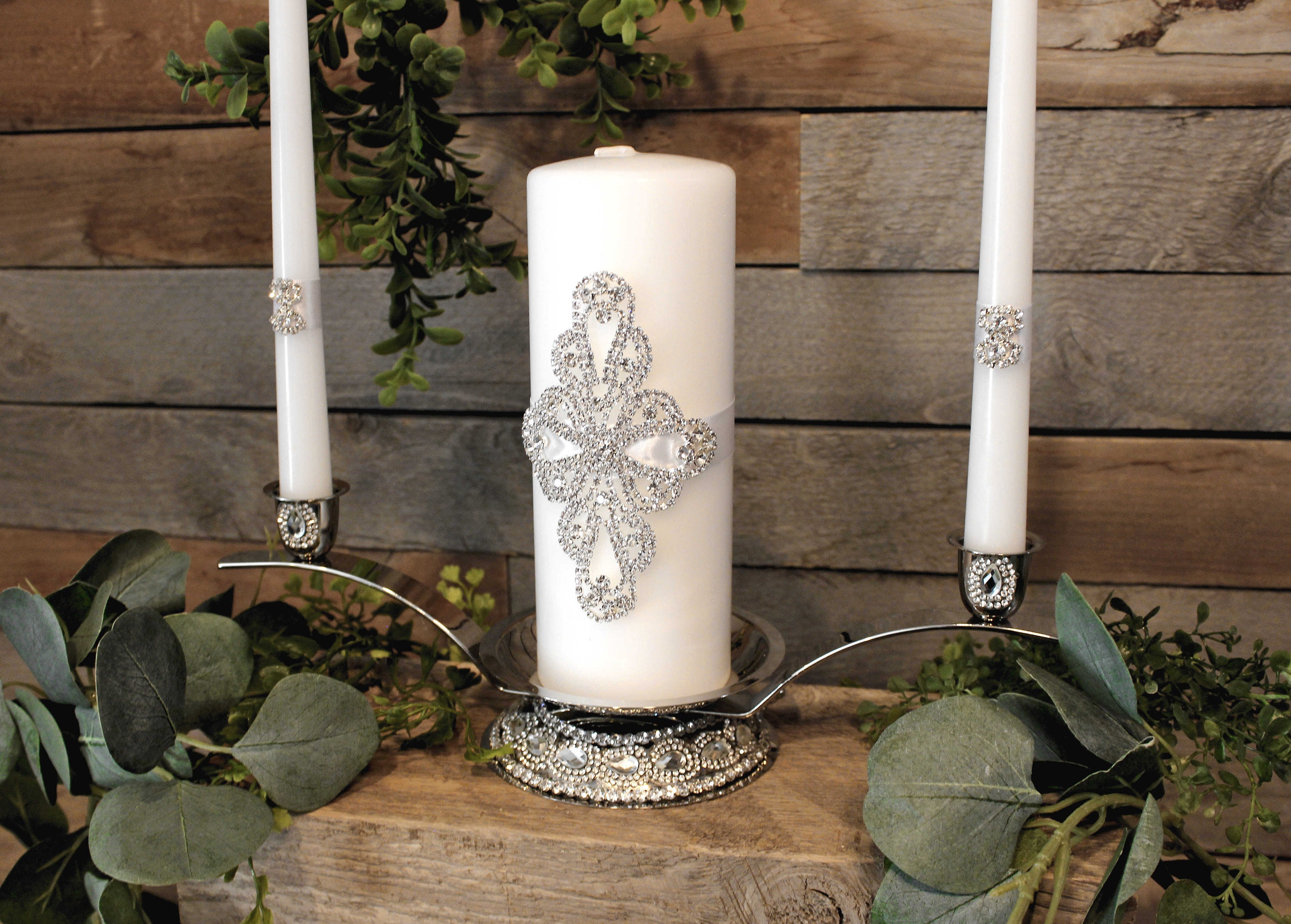 Unity Candle Holder Unity Candles Stand Unity Candle Set Etsy