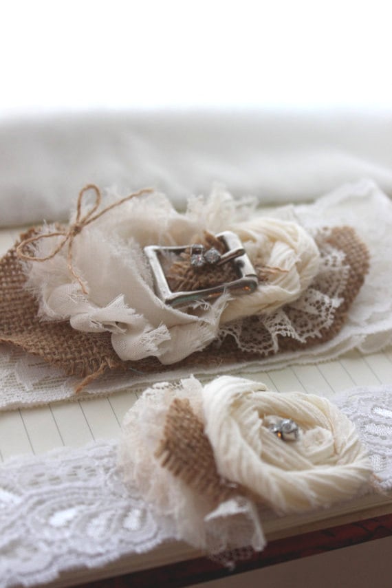 Vintage wedding shop garters