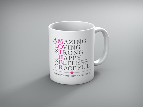 personalized mother's day coffee mugs
