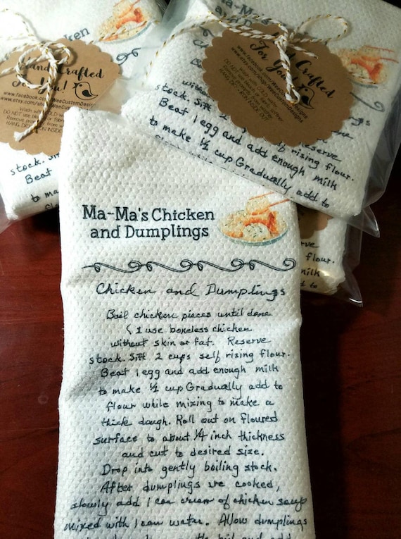 Keepsake Linen Tea Towel Keepsake Linen Tea Towel