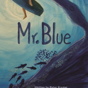 M. Bleu. Livre pour enfants. Signé et personnalisé image 2