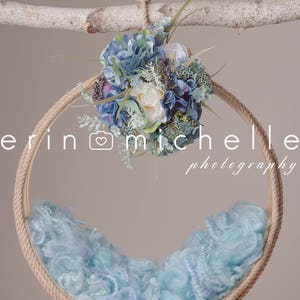 Newborn Digital Backdrop, Digital Backdrop, Newborn Photography, Sale, Dreamcatcher Prop, Hoop Prop, Newborn Prop