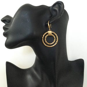 Stainless steel hoop earrings