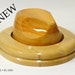 WK 1372 - Wooden hat block, millinery, hut form, form a' chapeau, fascinator, forma kapeluszowa, hat millinery, Millinery Women