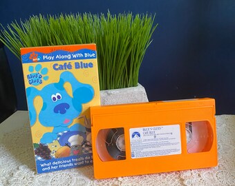Blue Vhs Etsy