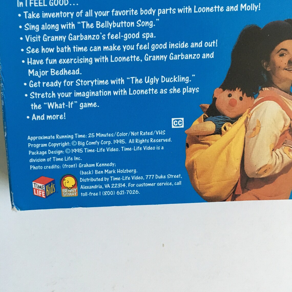 Two vintage 1995 Big Comfy Couch VHS Wait your turn and I feel Etsy