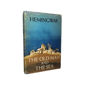 First Edition BCE The Old Man And The Sea by Ernest Hemingway - Scribner&#39;s, 1952 Hardcover Book with Original Dust Jacket &quot;A&quot;