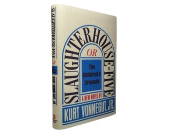First Edition 1st Printing Slaughterhouse Five 5 by Kurt Vonnegut Delacorte Press, 1969 Hardcover Book