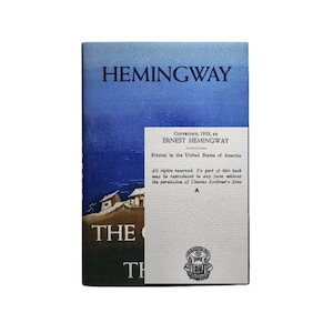 First Edition 1st Printing The Old Man And The Sea by Ernest Hemingway - Scribner&#39;s, 1952 Hardcover Book