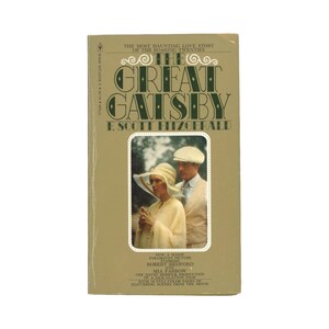 First Printing Paperback The Great Gatsby by F Scott Fitzgerald Bantam Books 1974