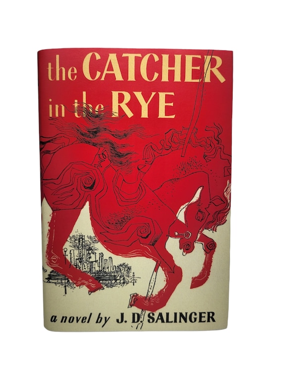 First Edition the Catcher in the Rye by J.D. Salinger Grosset & Dunlap 1951  later Printing Hardcover Book -  Denmark