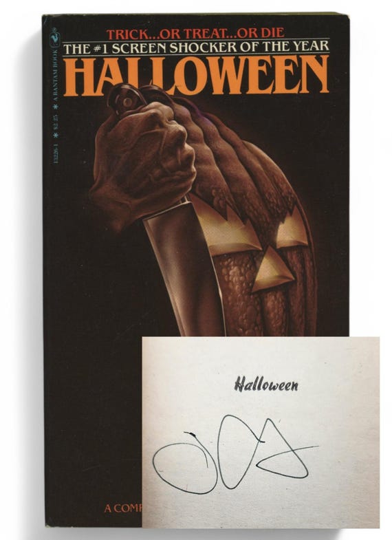 サイン入り ハロウィン カーティス・リチャーズ 原作 ジョン
