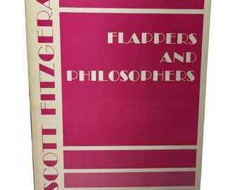 Flappers and Philosophers by F. Scott Fitzgerald Scribner&#39;s Contemporary Classics, 1970s Vintage Paperback Book