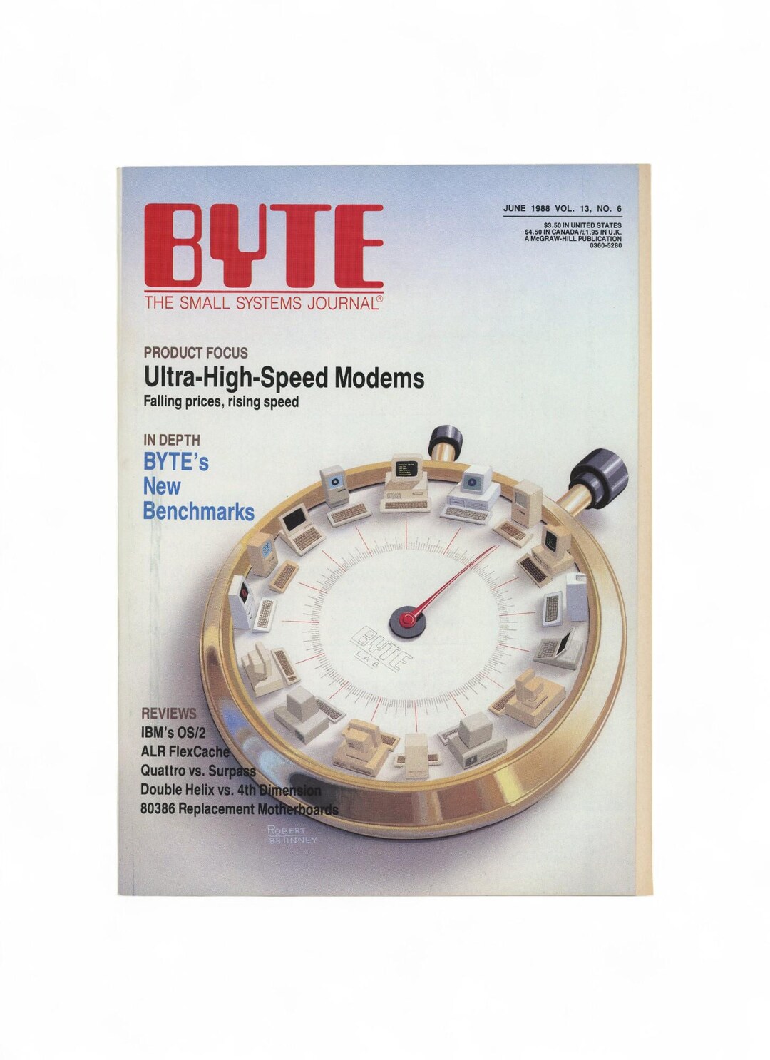 BYTE Magazine the Small Systems Journal June 1988 Ultra High Speed ...