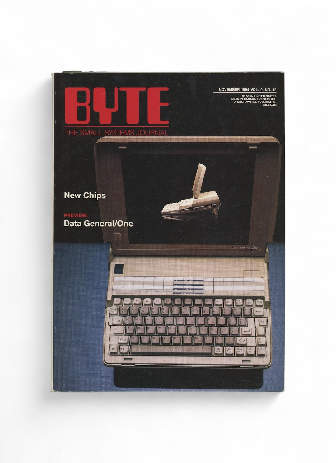 BYTE Magazine the Small Systems Journal November 1984 New Chips Data ...