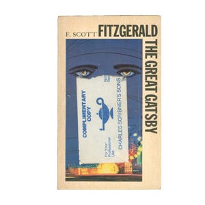 The Great Gatsby by F. Scott Fitzgerald Scribner&#39;s Contemporary Classics circa 1980