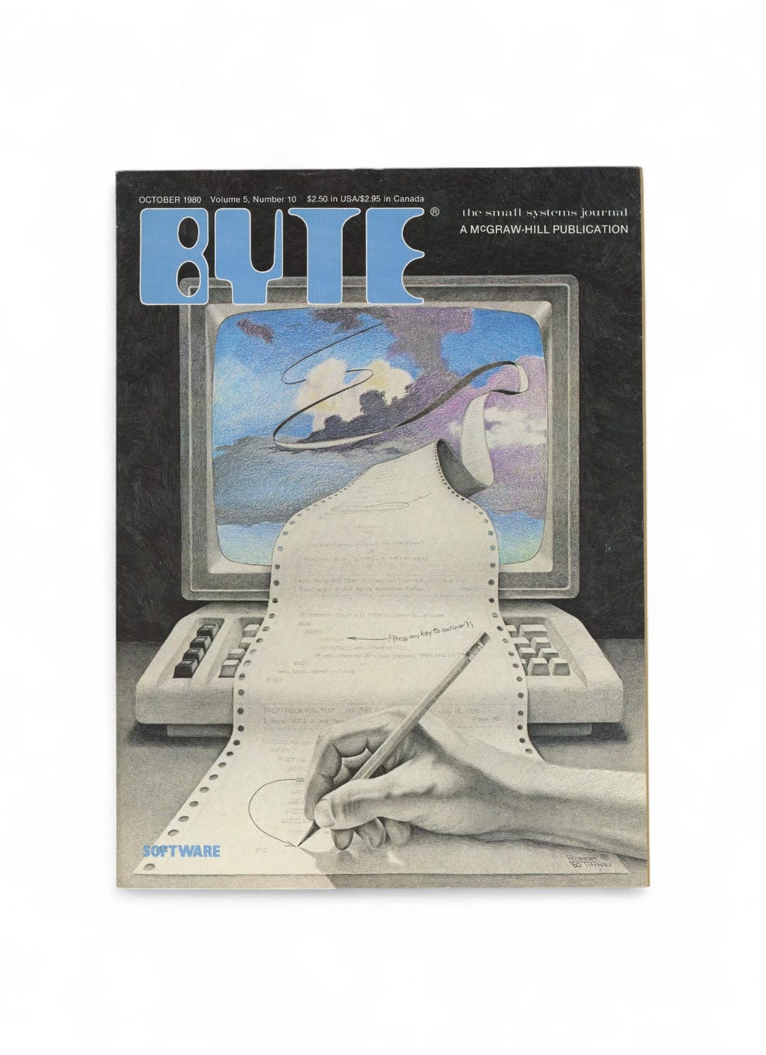 BYTE Magazine the Small Systems Journal October 1980 Software - Etsy