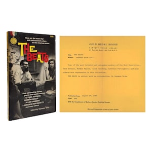 Review Copy, The Beats: Raw Penetrating Stories, Poems and Social Criticism by Jack Kerouac and Others Gold Medal Books 1963