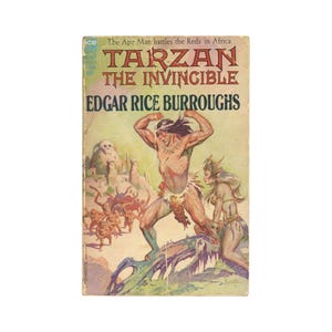 Tarzan Niezwyciężony Edgar Rice Burroughs Ace Books 1960