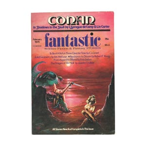Fantastische Geschichten: Februar 1975 mit "Conan - Schatten im Schädel" und anderen Geschichten von L. Sprague de Camp & Lin Carter und Anderen