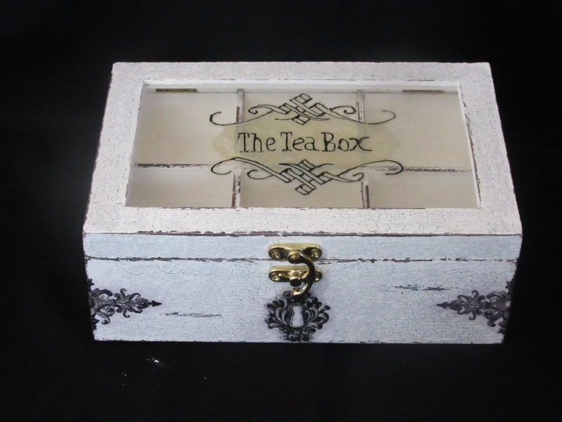 Wooden tea box image 3