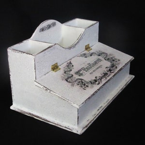 Shabby desk organizer image 4