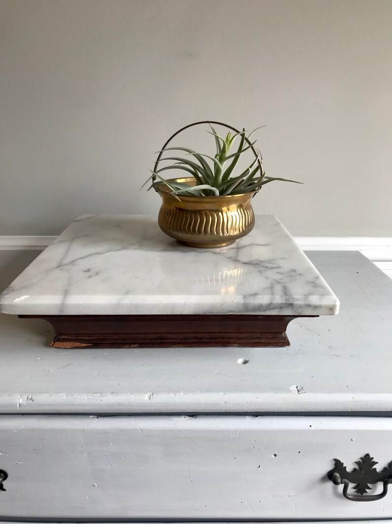 Vintage Brass Exchange Bowl Pot Basket With Handle Etsy