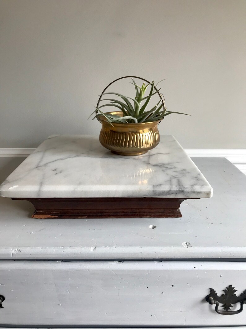 Vintage Brass Exchange Bowl Pot Basket With Handle Etsy