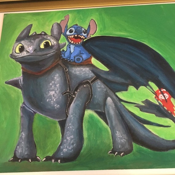 Stitch And Toothless Wallpaper Phone
