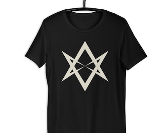 Unicursal Hexagram Shirt | Occult Streetwear | Crowley & Thelema