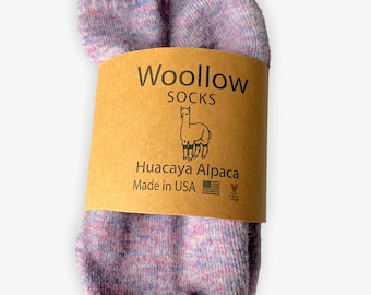 Alpaca Ankle Socks,Made in USA,Cozy Socks,Ankle Socks,Warm Socks