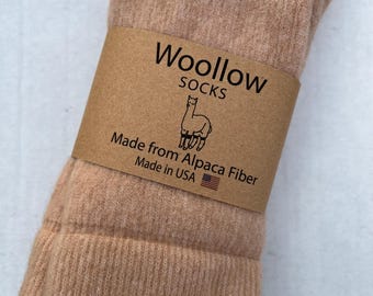 Alpaca Crew Socks,Alpaca Socks for Women,Alpaca Socks for Men