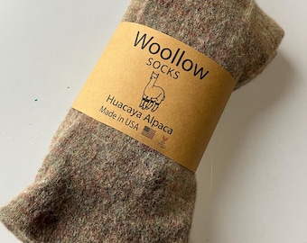 Alpaca Edema Crew Socks – Soft, Non-Binding Support Socks for Swelling & Circulation