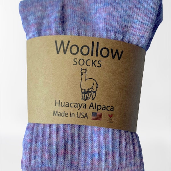Super weiche kniehohe Alpaka Socken, Stiefelsocken, Socken Damen / Herren, warme Socken, Geschenk für Mama, Wandersocken, Muttertagsgeschenk