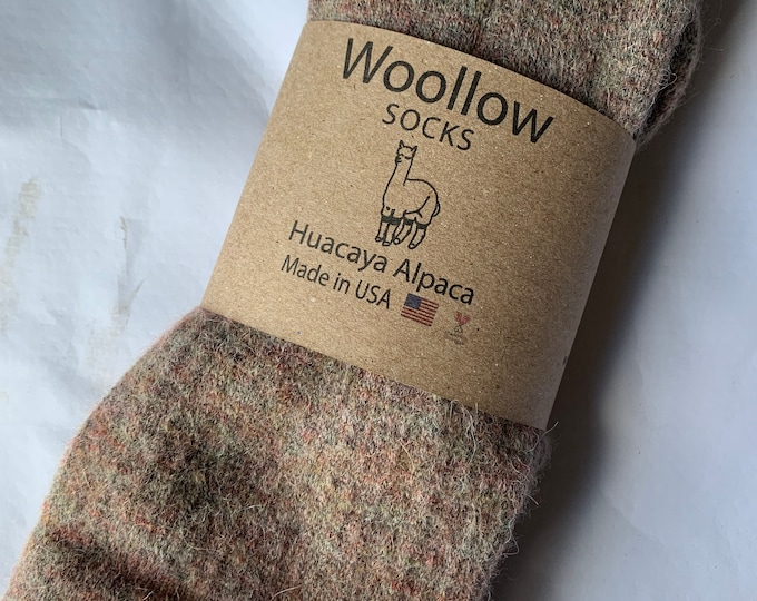 Super Soft Alpaca Crew Socks, Alpaca Socks for Women, Alpaca Socks for